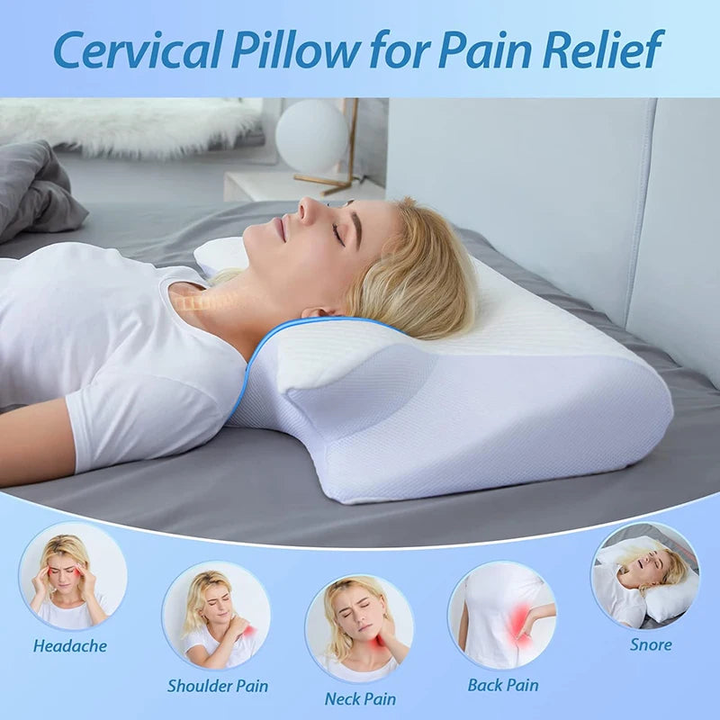 Almohada Cervical Ergonómica 2 en 1™