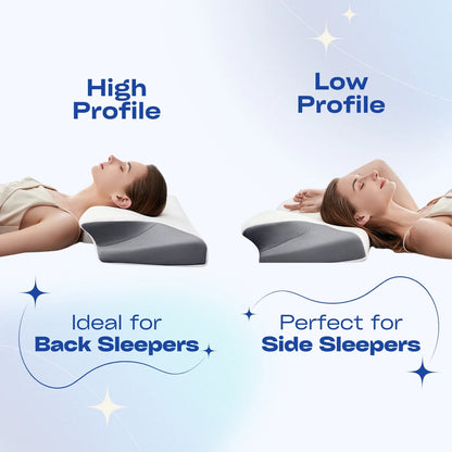 Almohada Cervical Ergonómica 2 en 1™